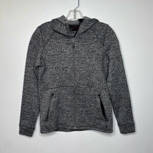 Mammut Kachemak Full Zip Gray Hooded Fleece Jacket 1010-21520 Women's M.